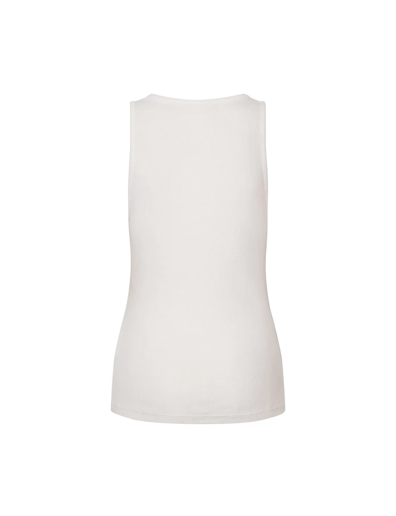 Dame MADS NØRGAARD 2x2 Cotton Amour Tank Top