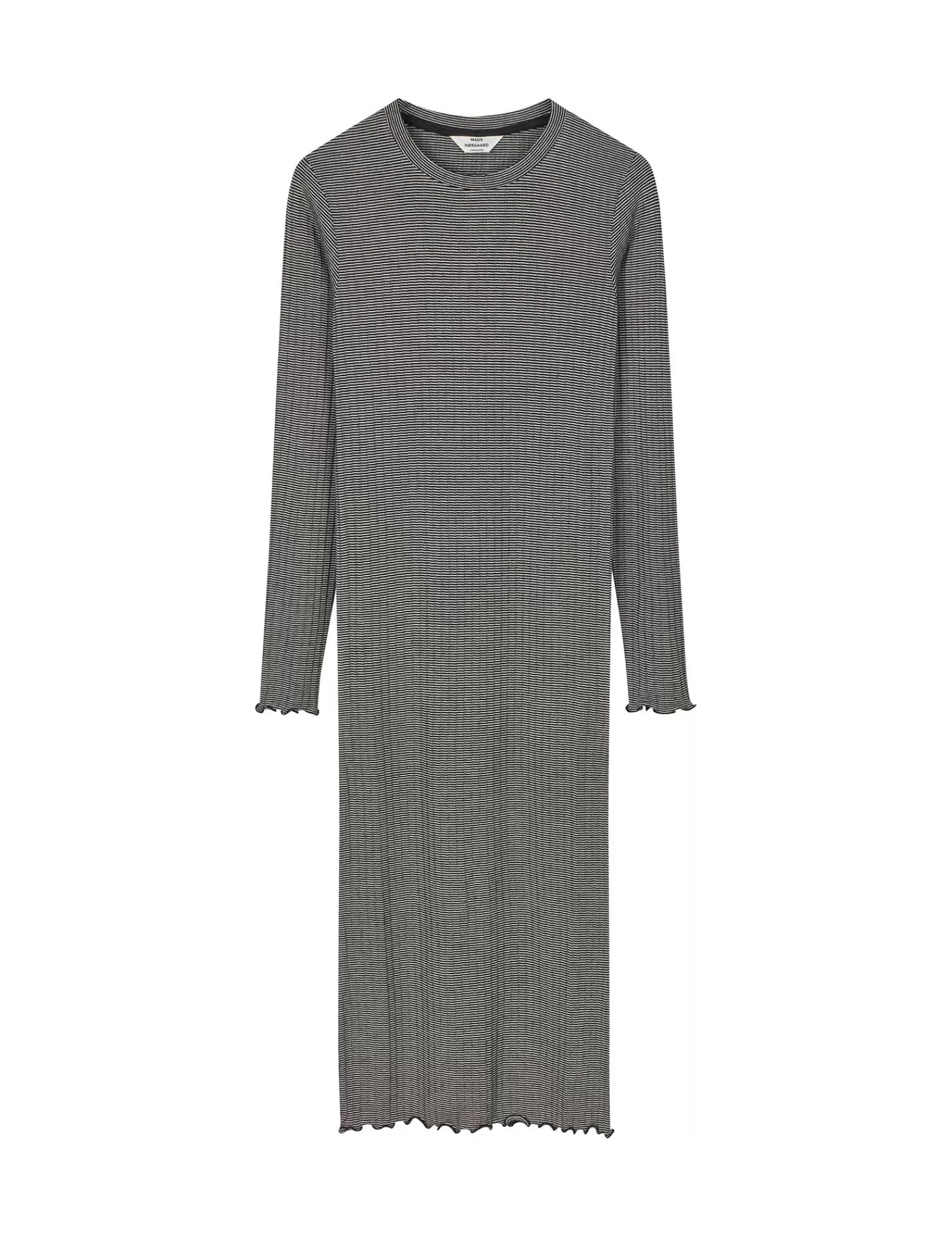 Dame MADS NØRGAARD 5x5 Stripe Boa Dress