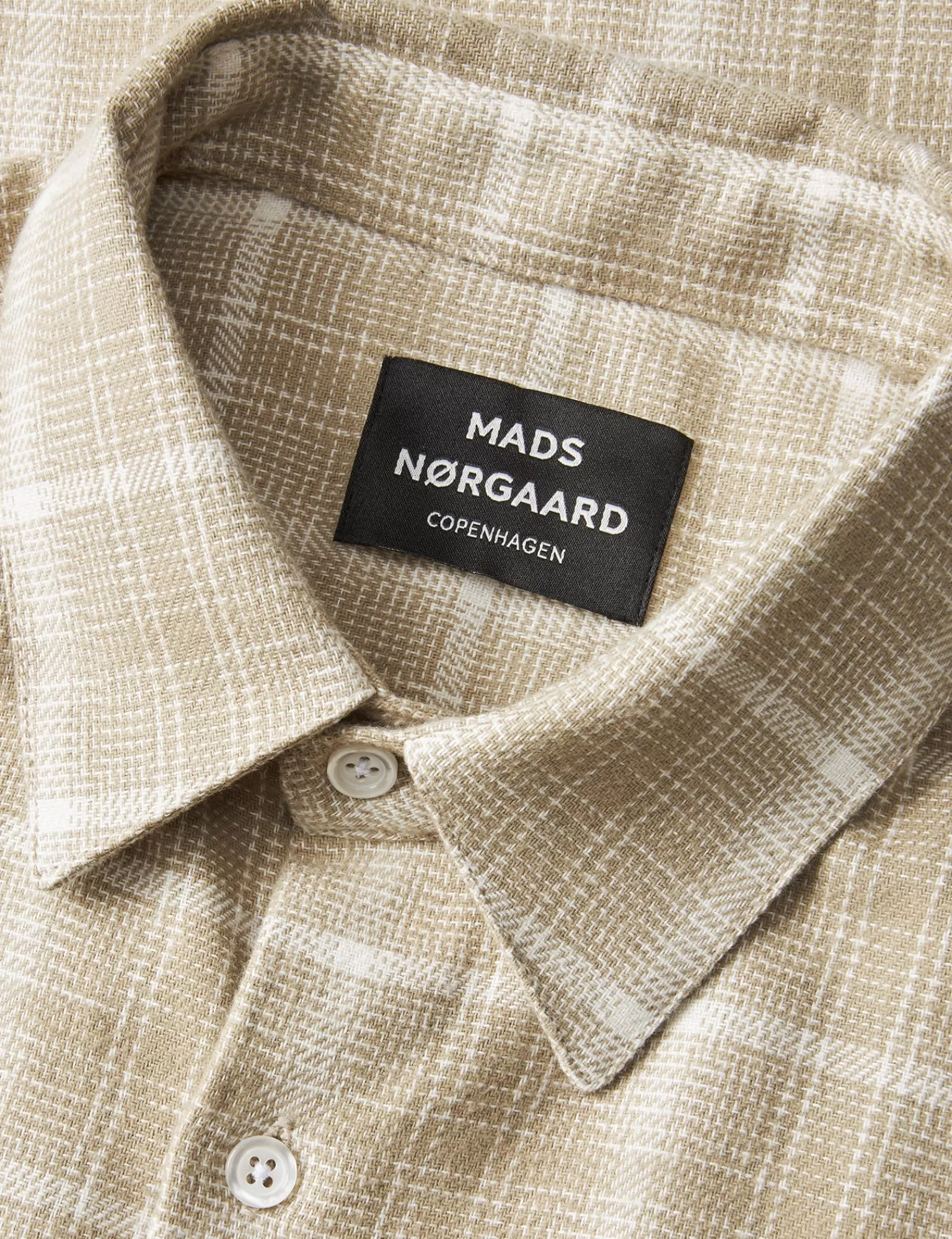 MADS NØRGAARD Alaska Flannel Check Sune Shirt