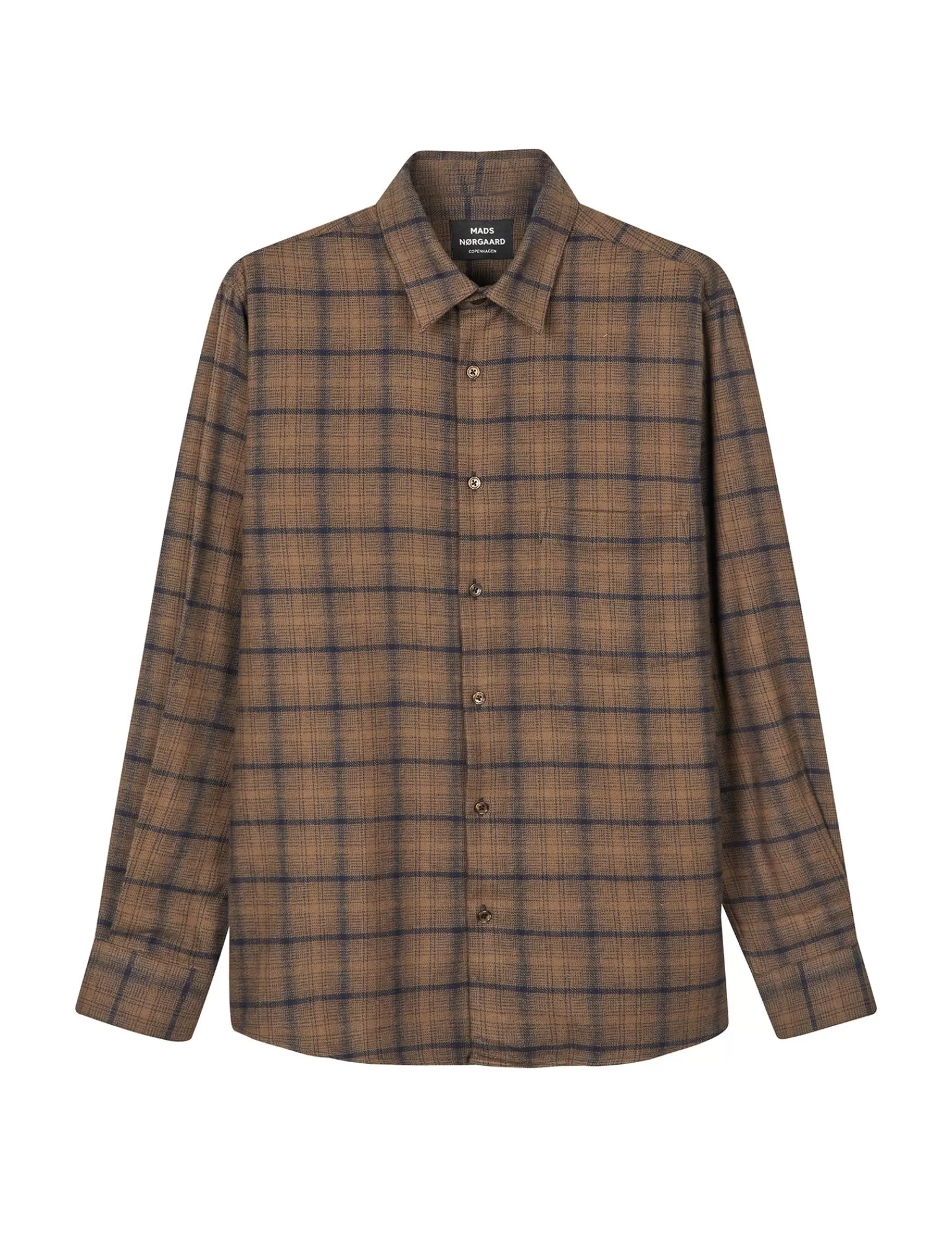 MADS NØRGAARD Alaska Flannel Check Sune Shirt