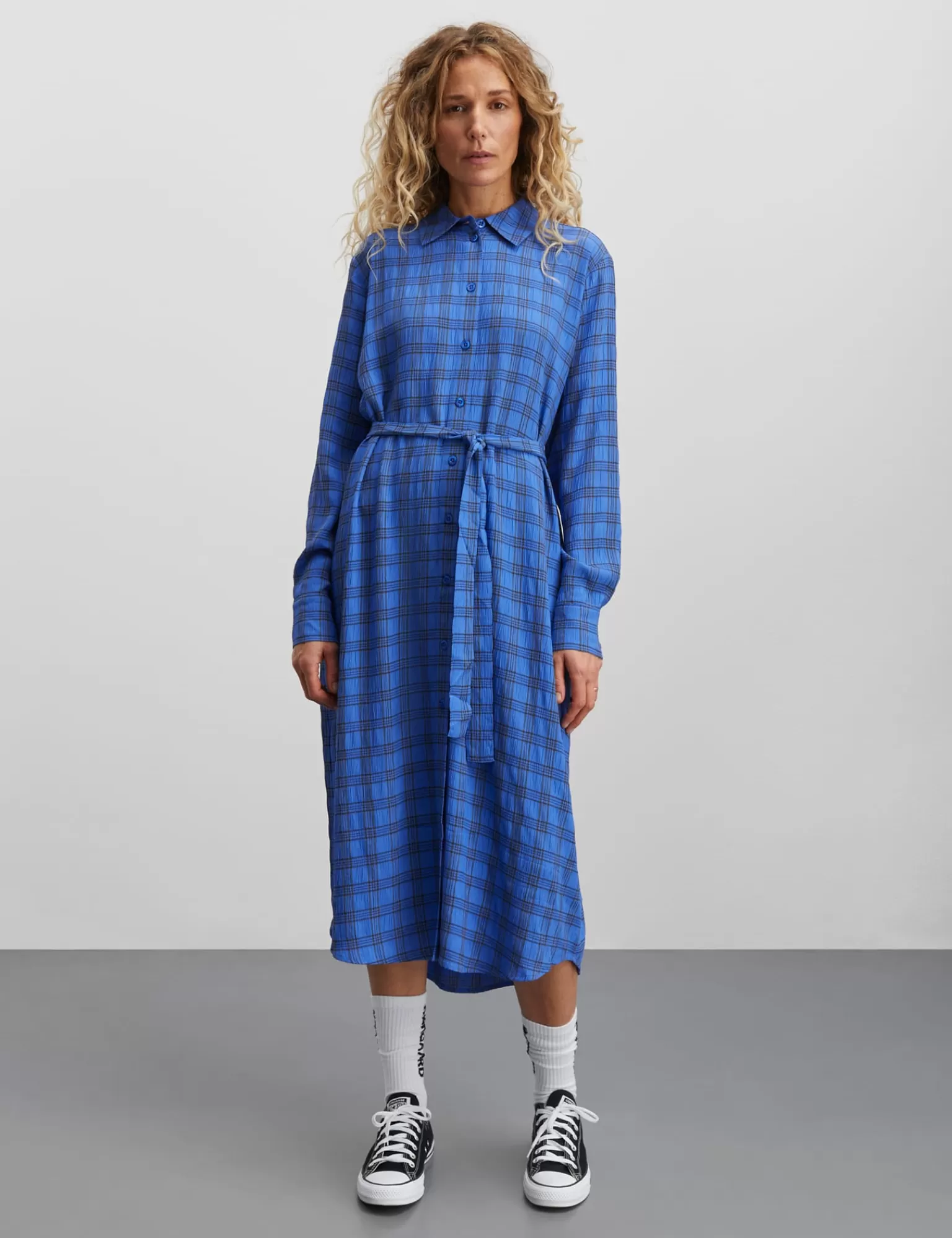 Dame MADS NØRGAARD Check Pop Zina Dress