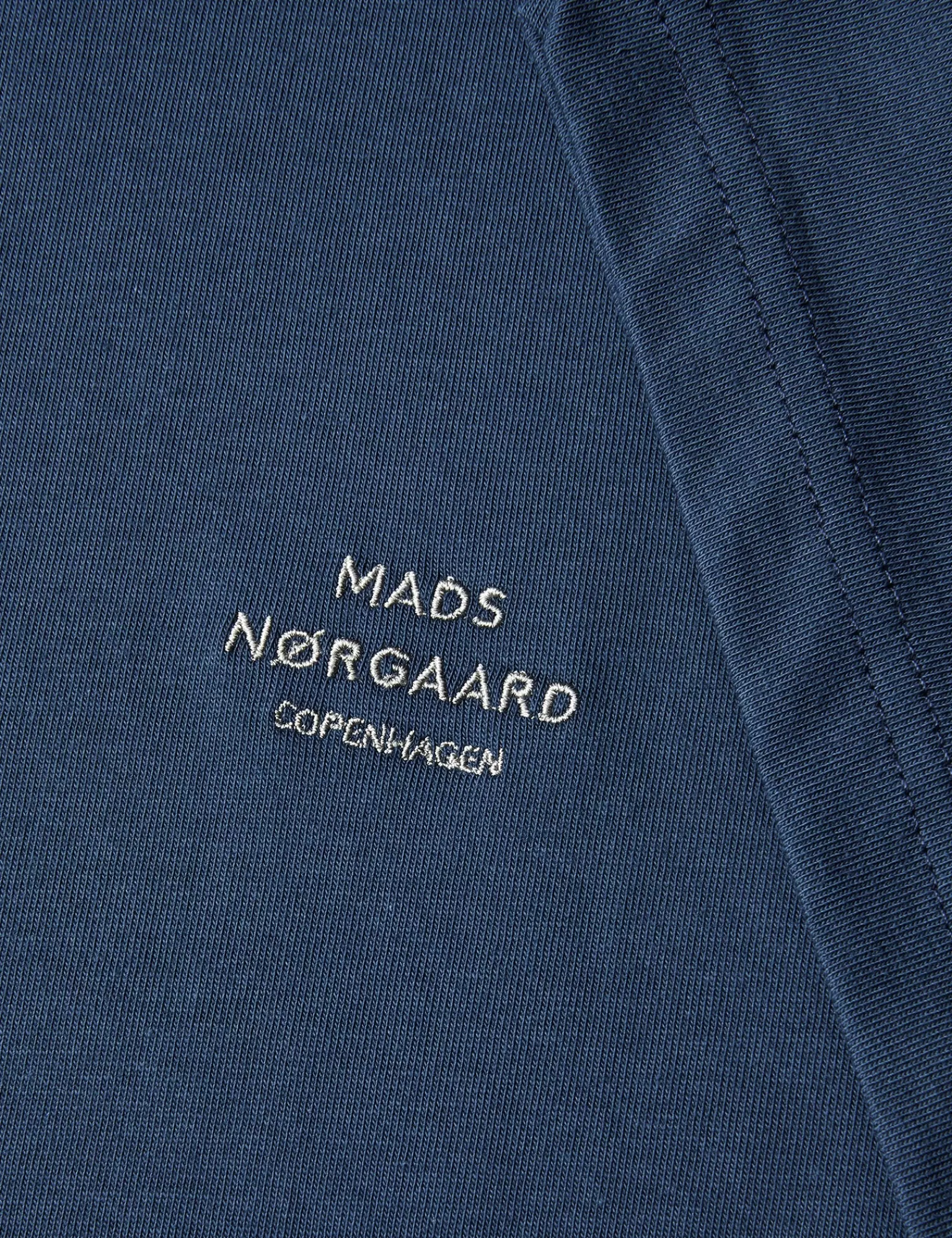 MADS NØRGAARD Cotton Jersey Frode Emb Logo Tee