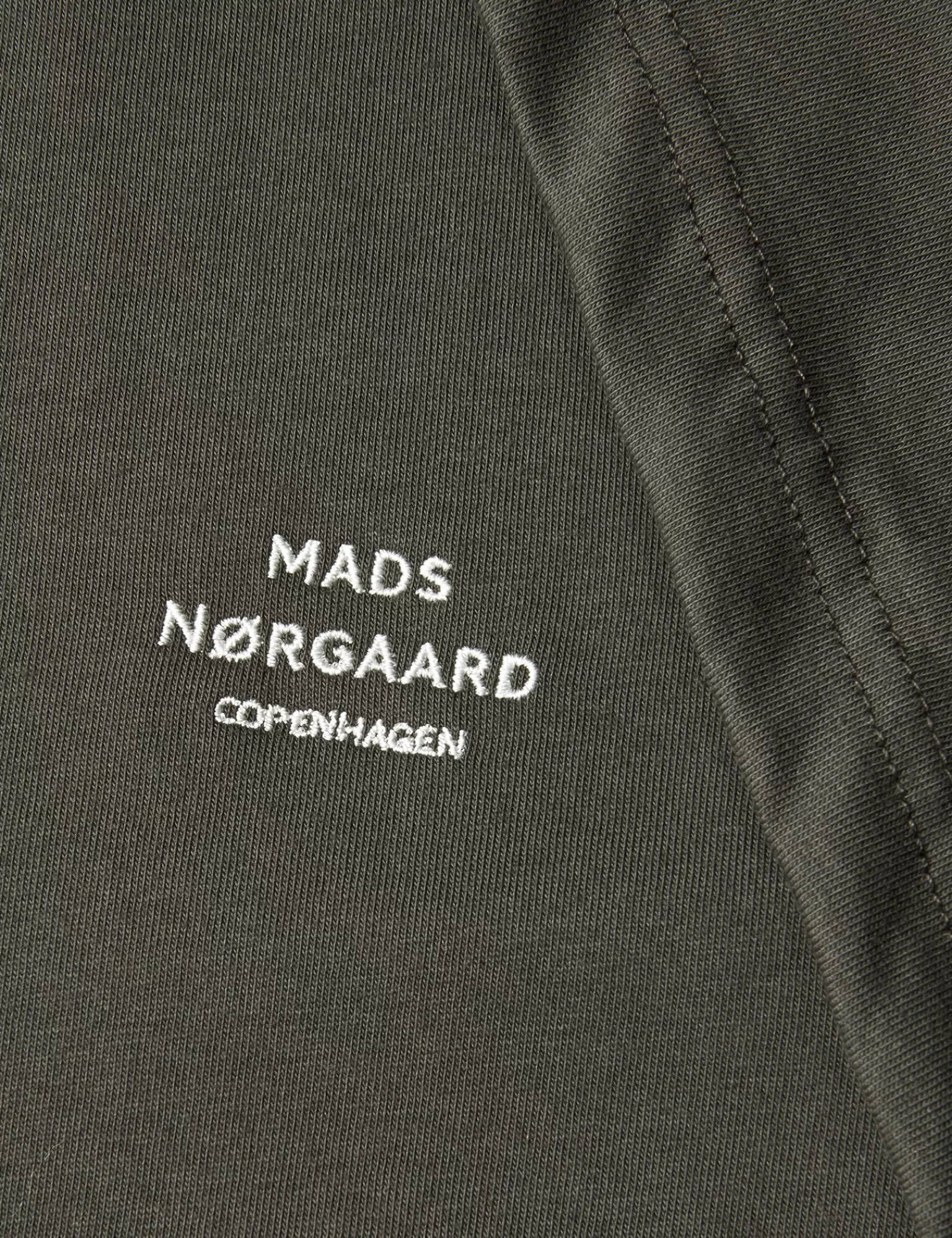 MADS NØRGAARD Cotton Jersey Frode Emb Logo Tee