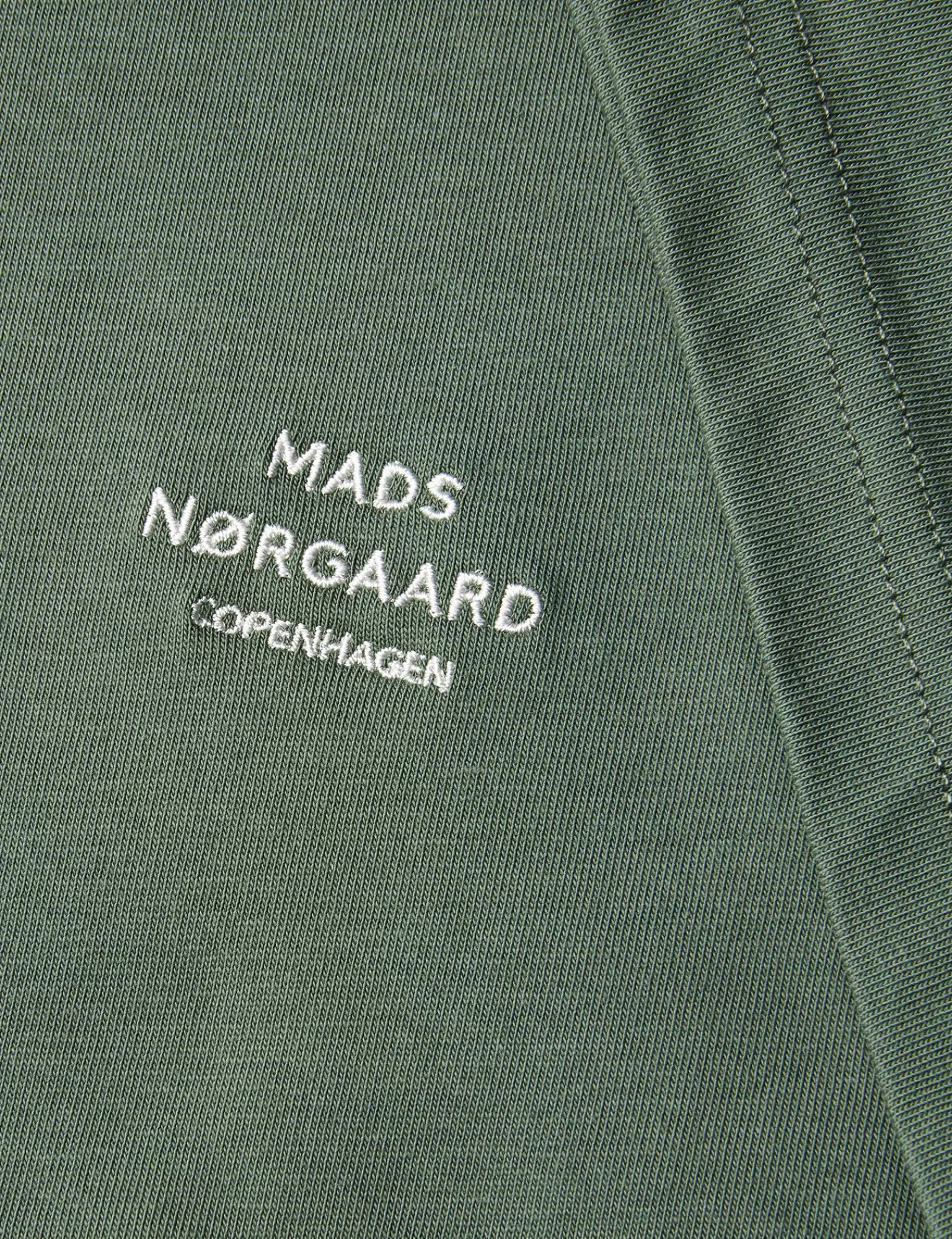 MADS NØRGAARD Cotton Jersey Frode Emb Logo Tee