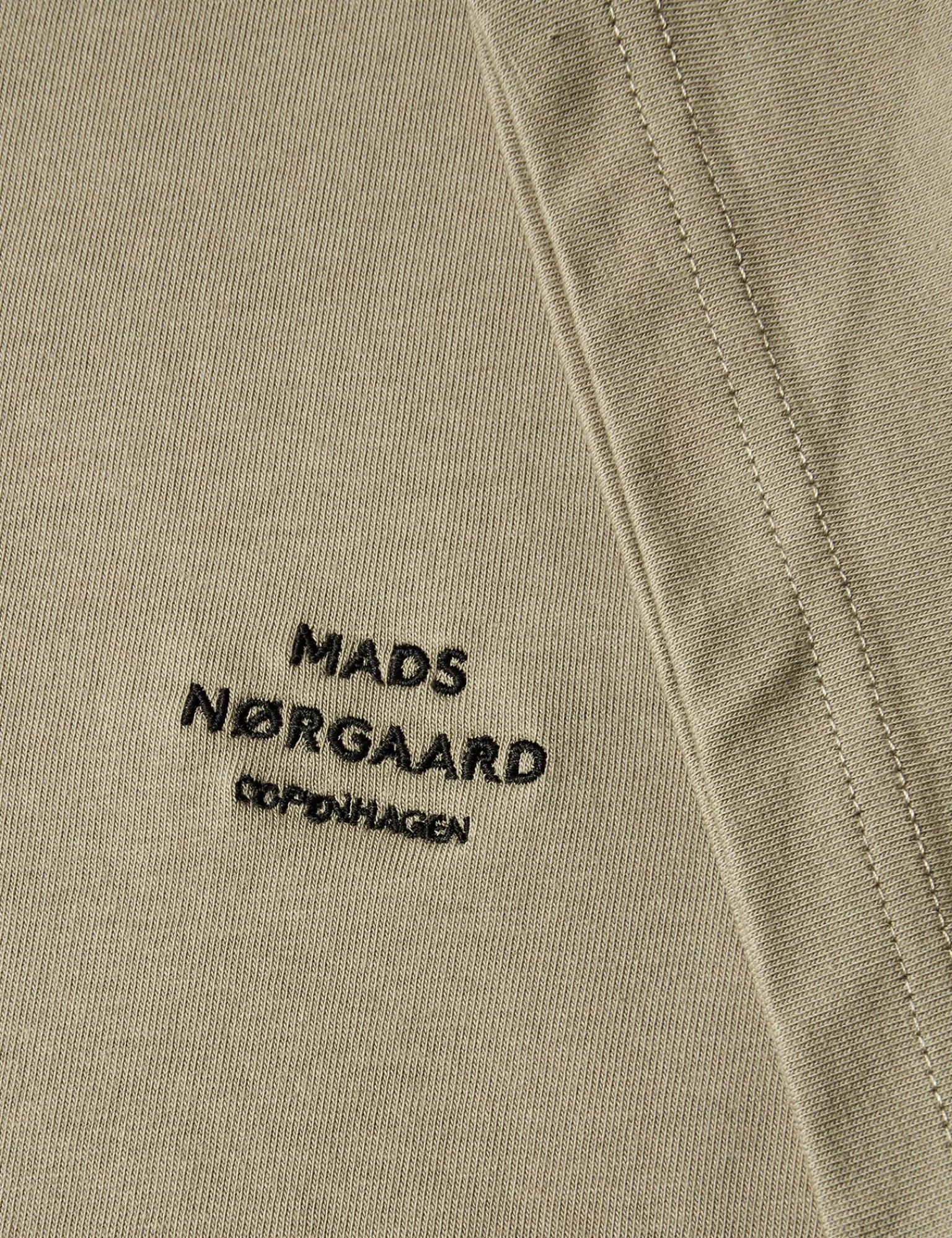 MADS NØRGAARD Cotton Jersey Frode Emb Logo Tee