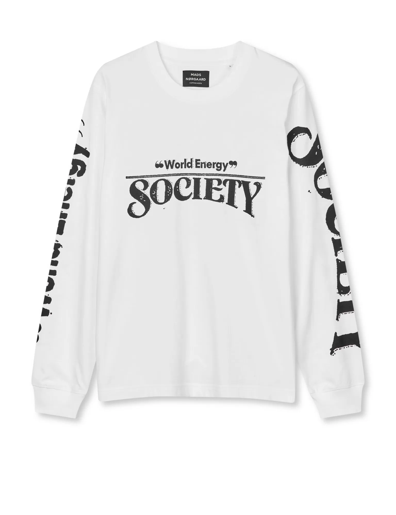 MADS NØRGAARD Cotton Jersey Frode World Energy Tee LS