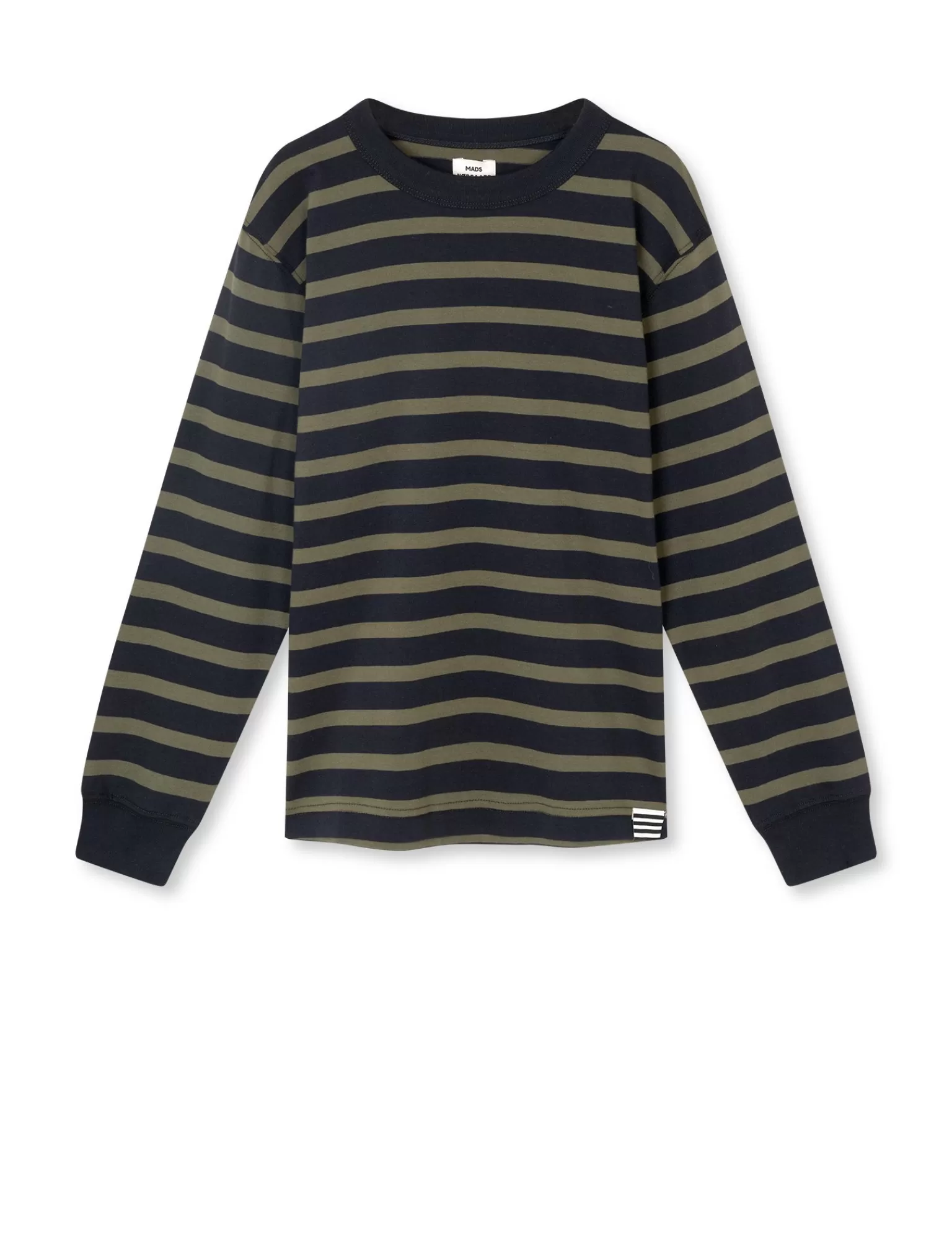 Børn MADS NØRGAARD Cotton Jersey Stripe Carlito Tee LS