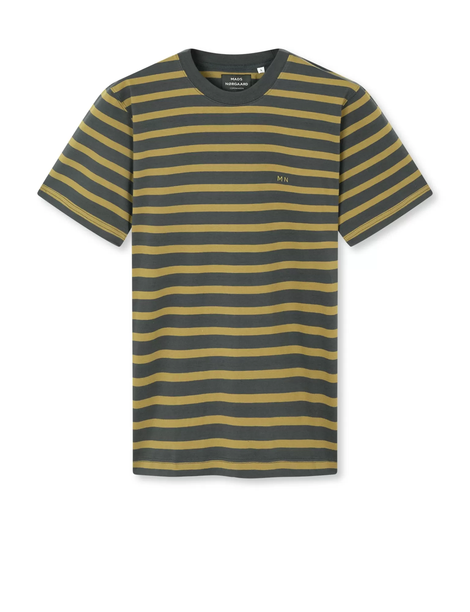 MADS NØRGAARD Cotton Jersey Stripe Frode Tee