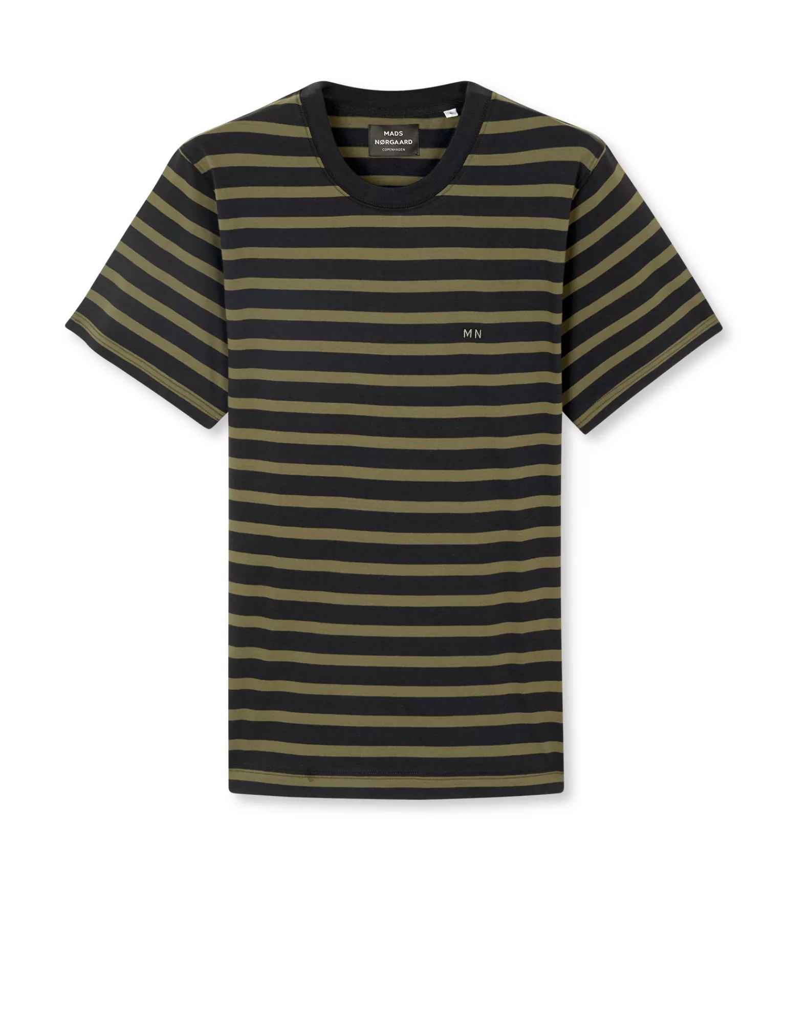 MADS NØRGAARD Cotton Jersey Stripe Frode Tee