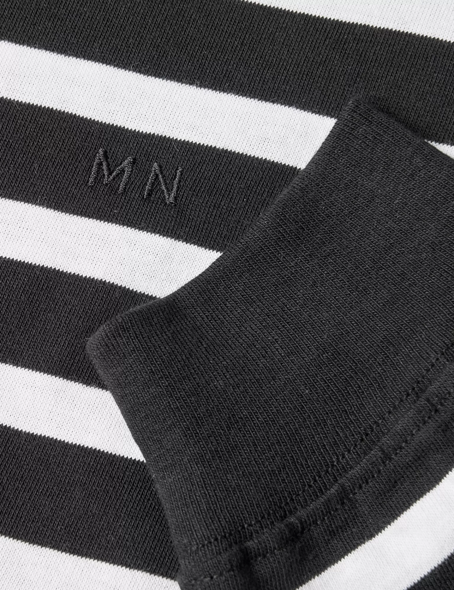 MADS NØRGAARD Cotton Jersey Stripe Frode Tee LS