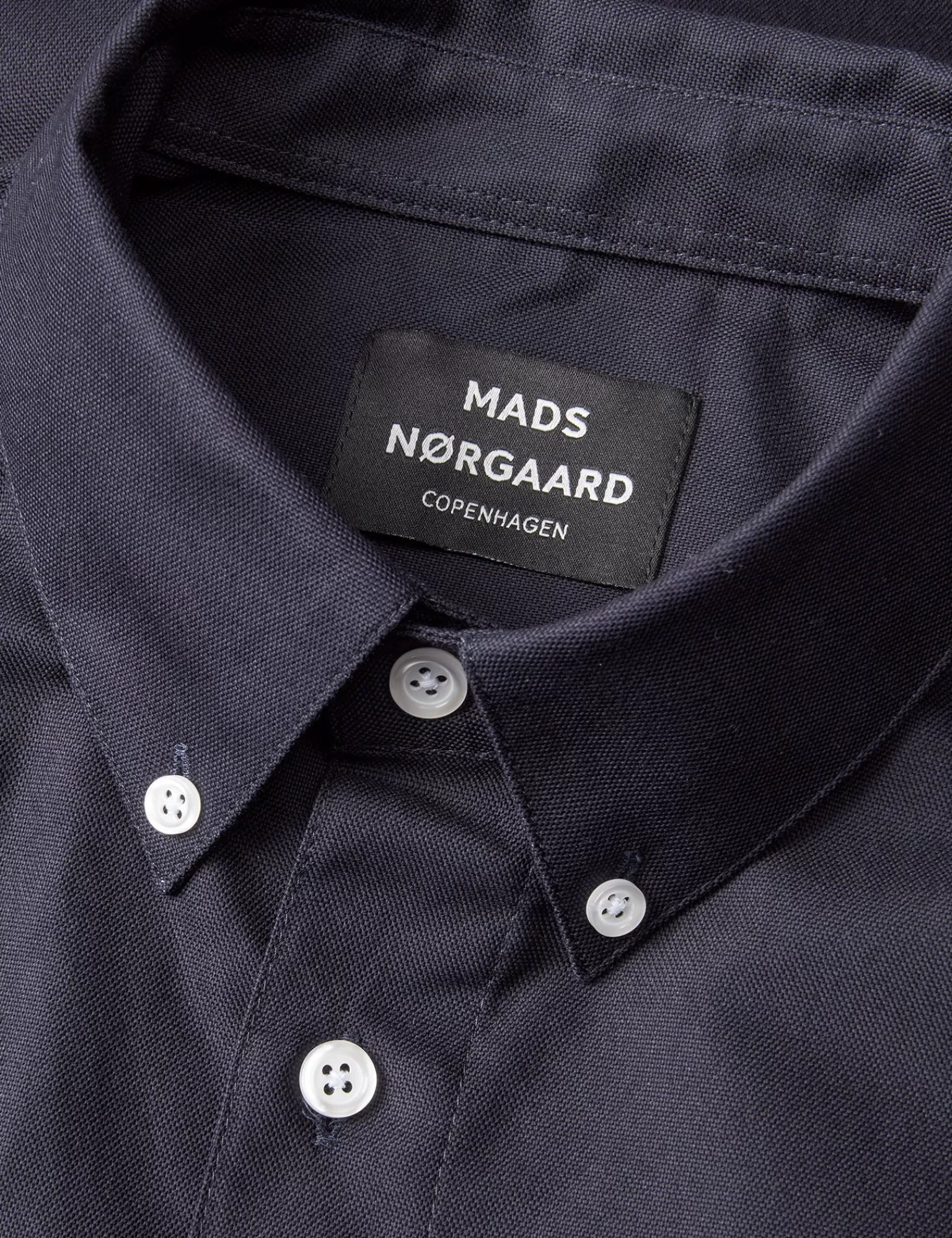 MADS NØRGAARD Cotton Oxford Sune Shirt BD