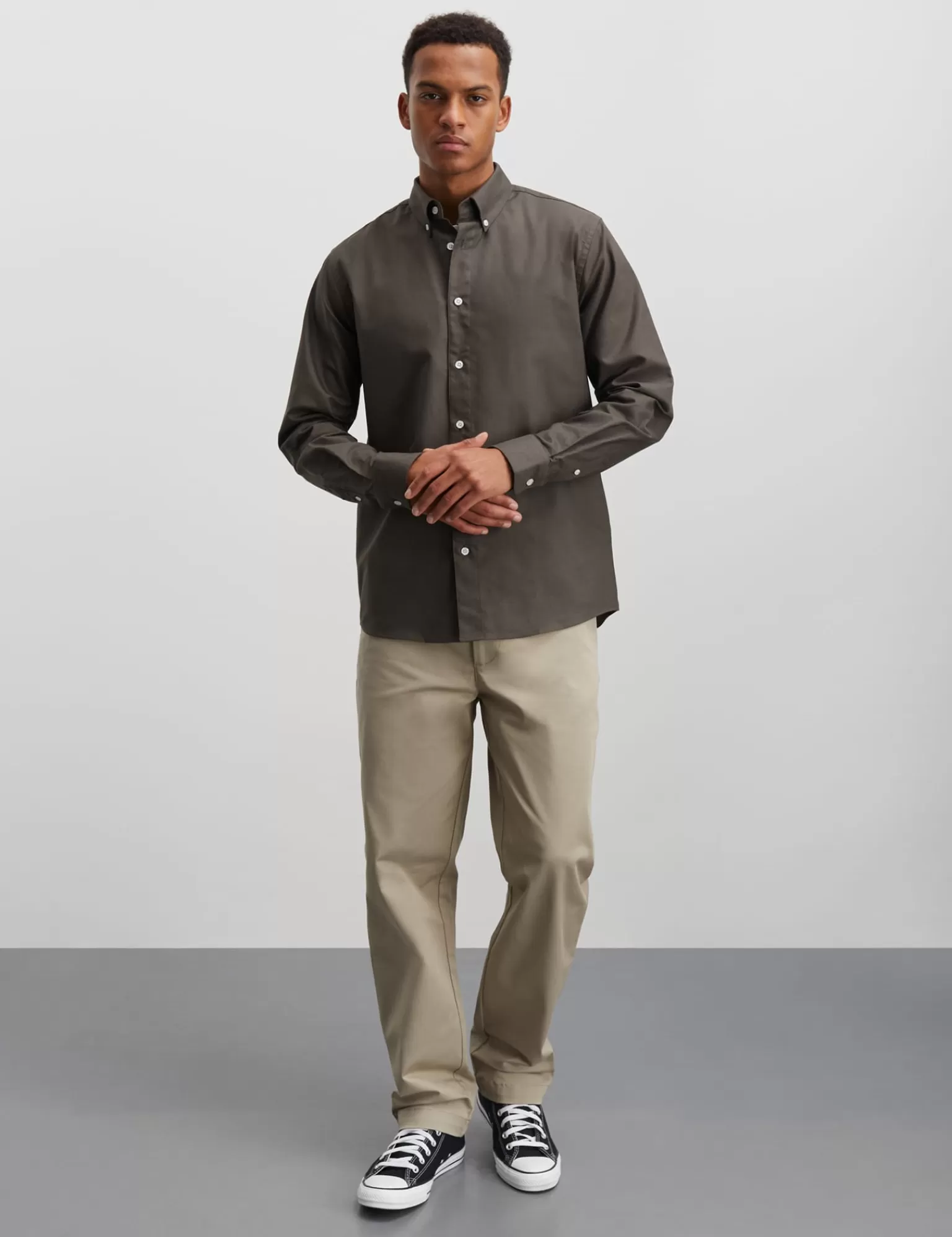 MADS NØRGAARD Cotton Oxford Sune Shirt BD