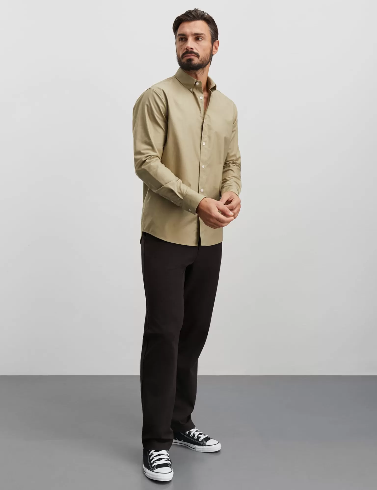 MADS NØRGAARD Cotton Oxford Sune Shirt BD