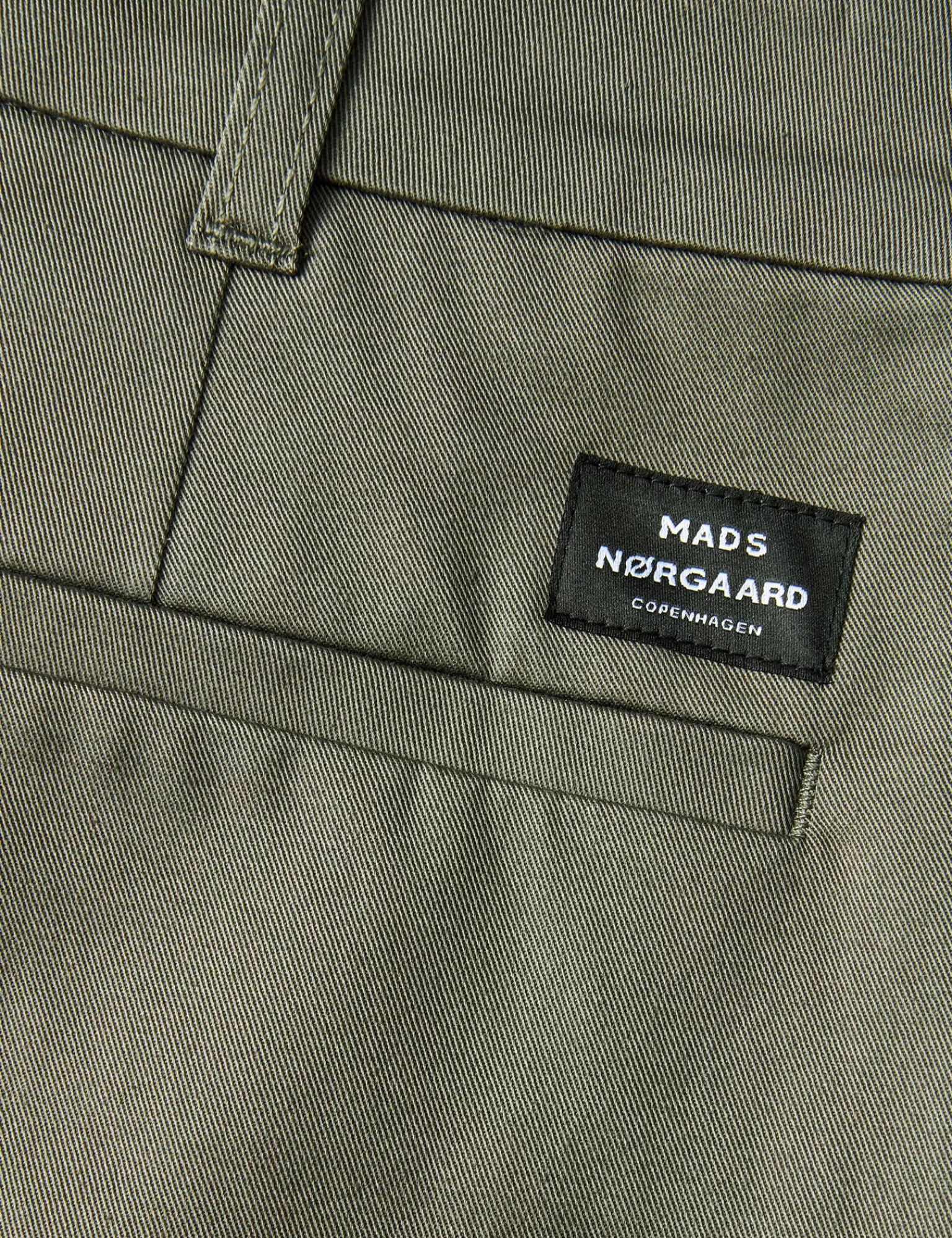 MADS NØRGAARD Cotton Twill Stretch Elias Pants