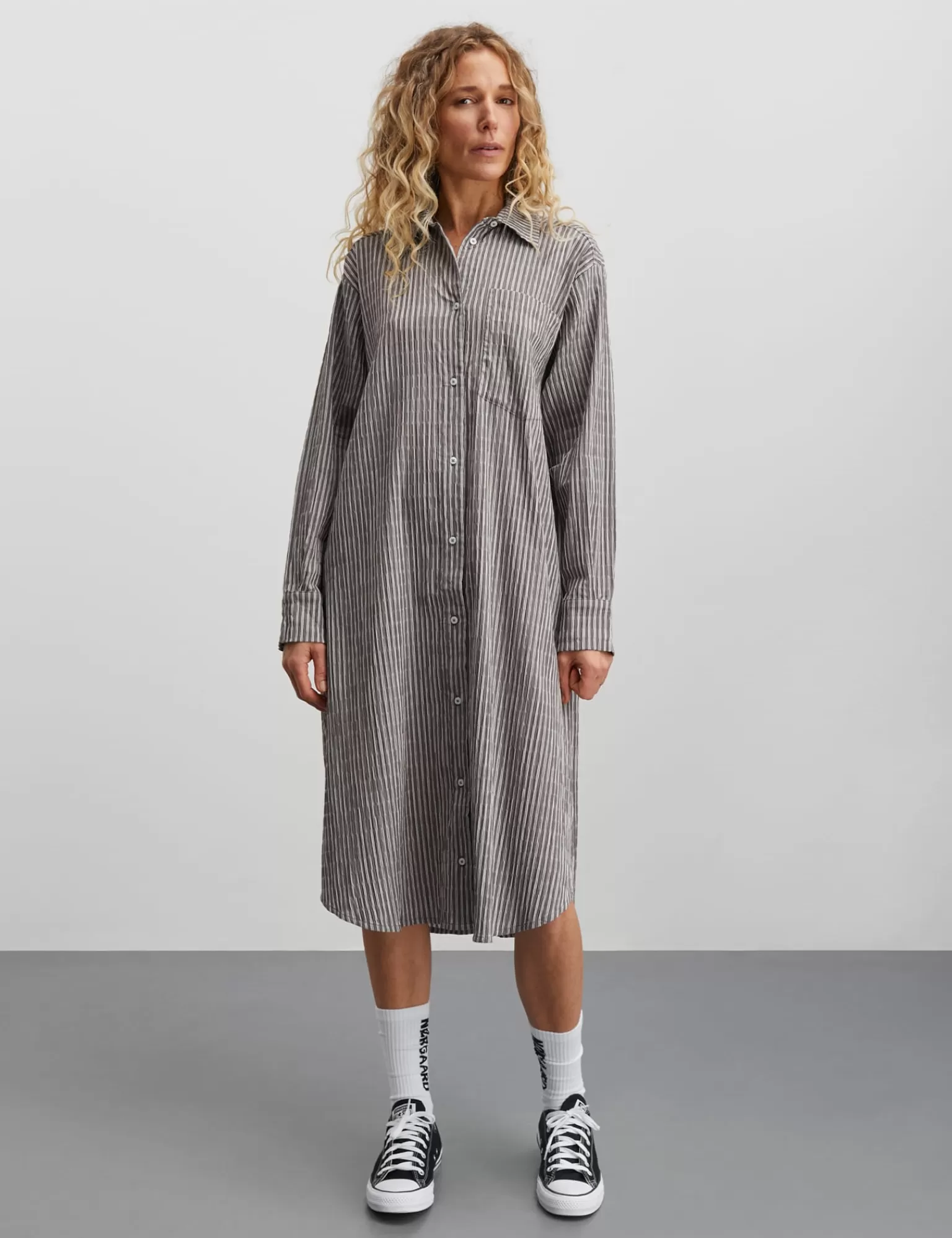 Dame MADS NØRGAARD Crinckle Pop Nulle Dress