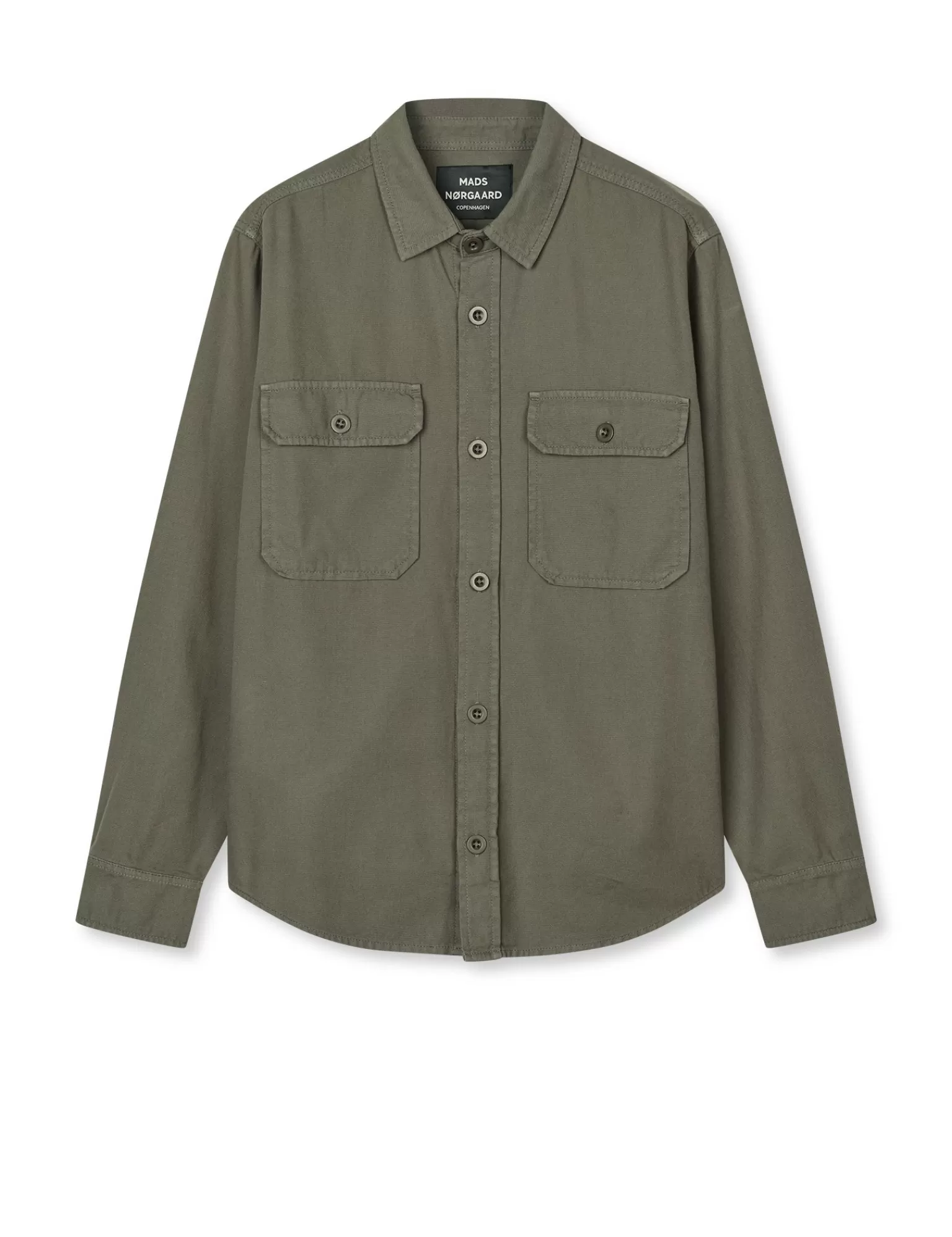 MADS NØRGAARD Dyed Canvas Skyler Shirt