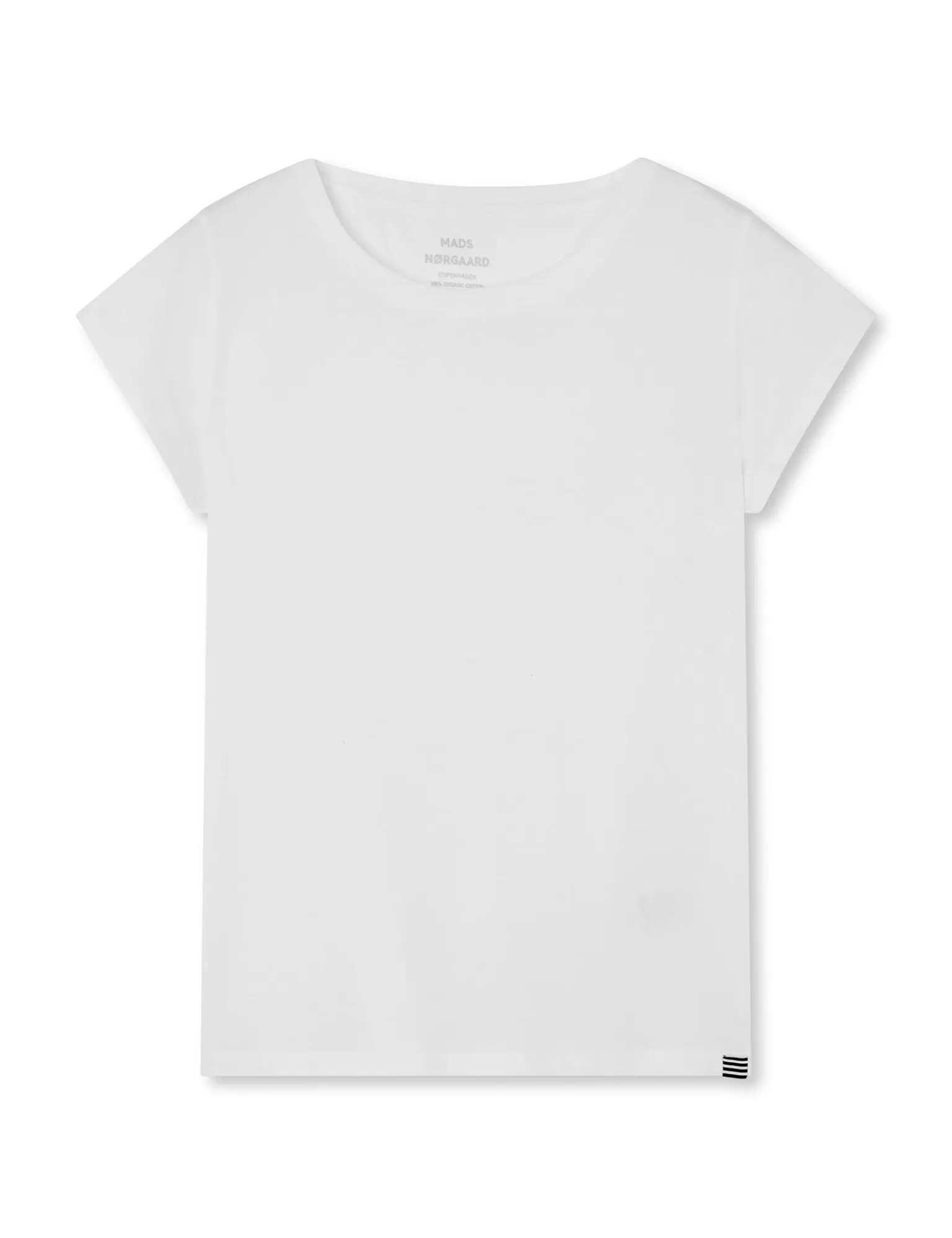 Dame MADS NØRGAARD Organic Jersey Teasy Tee FAV