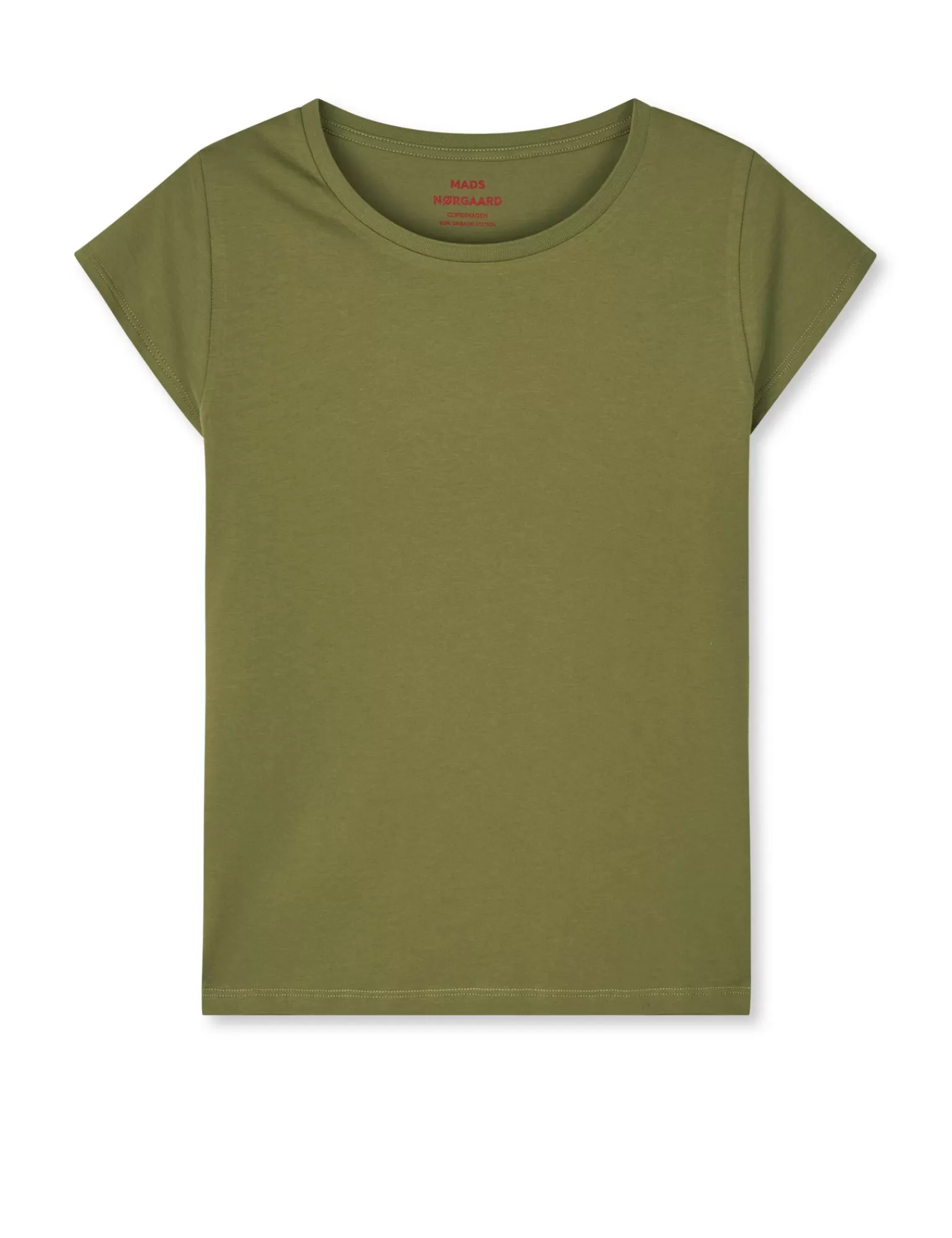 Dame MADS NØRGAARD Organic Jersey Teasy Tee FAV