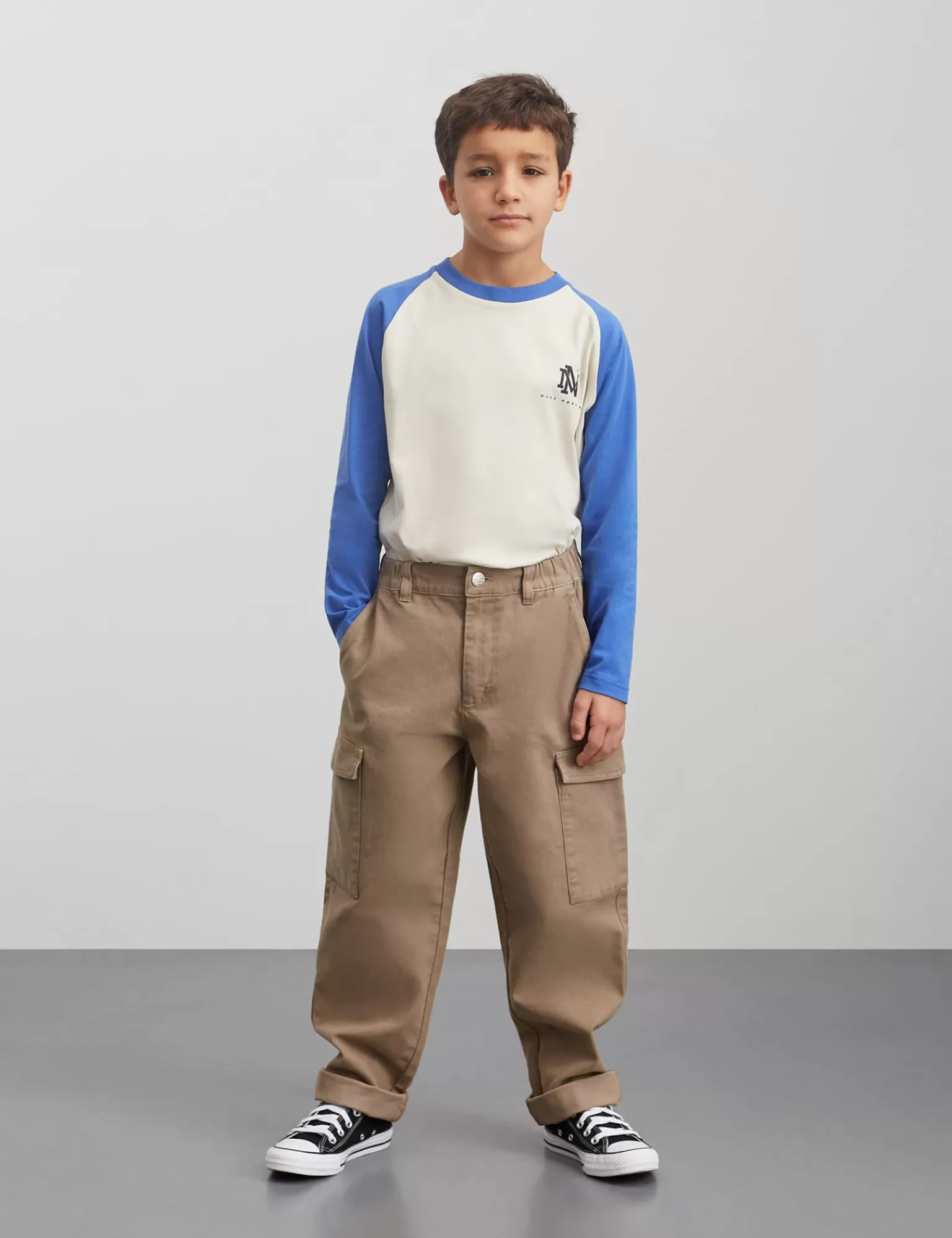 Børn MADS NØRGAARD Soft Canvas Cargoni Pants