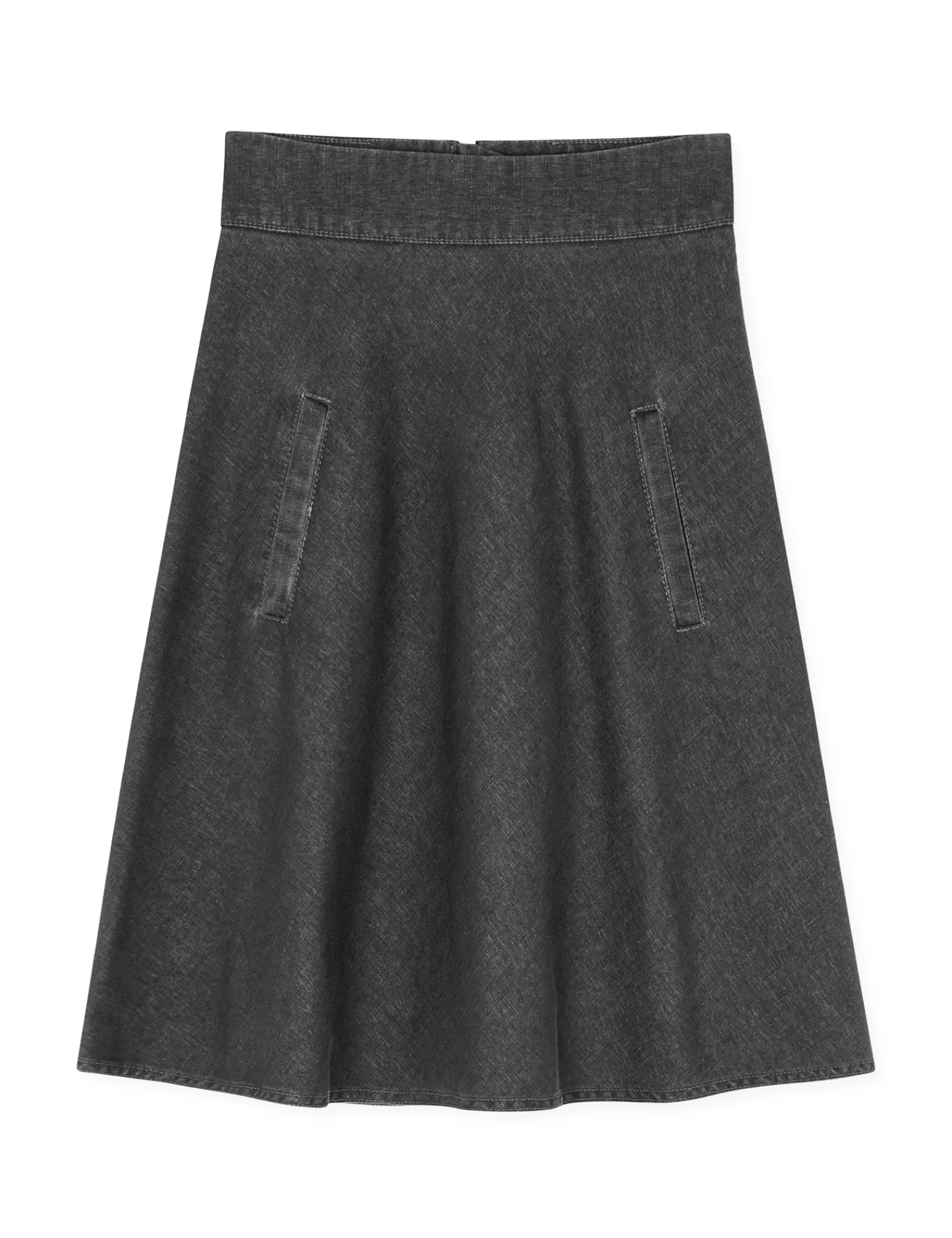 Dame MADS NØRGAARD Soft Denim Stelly Skirt