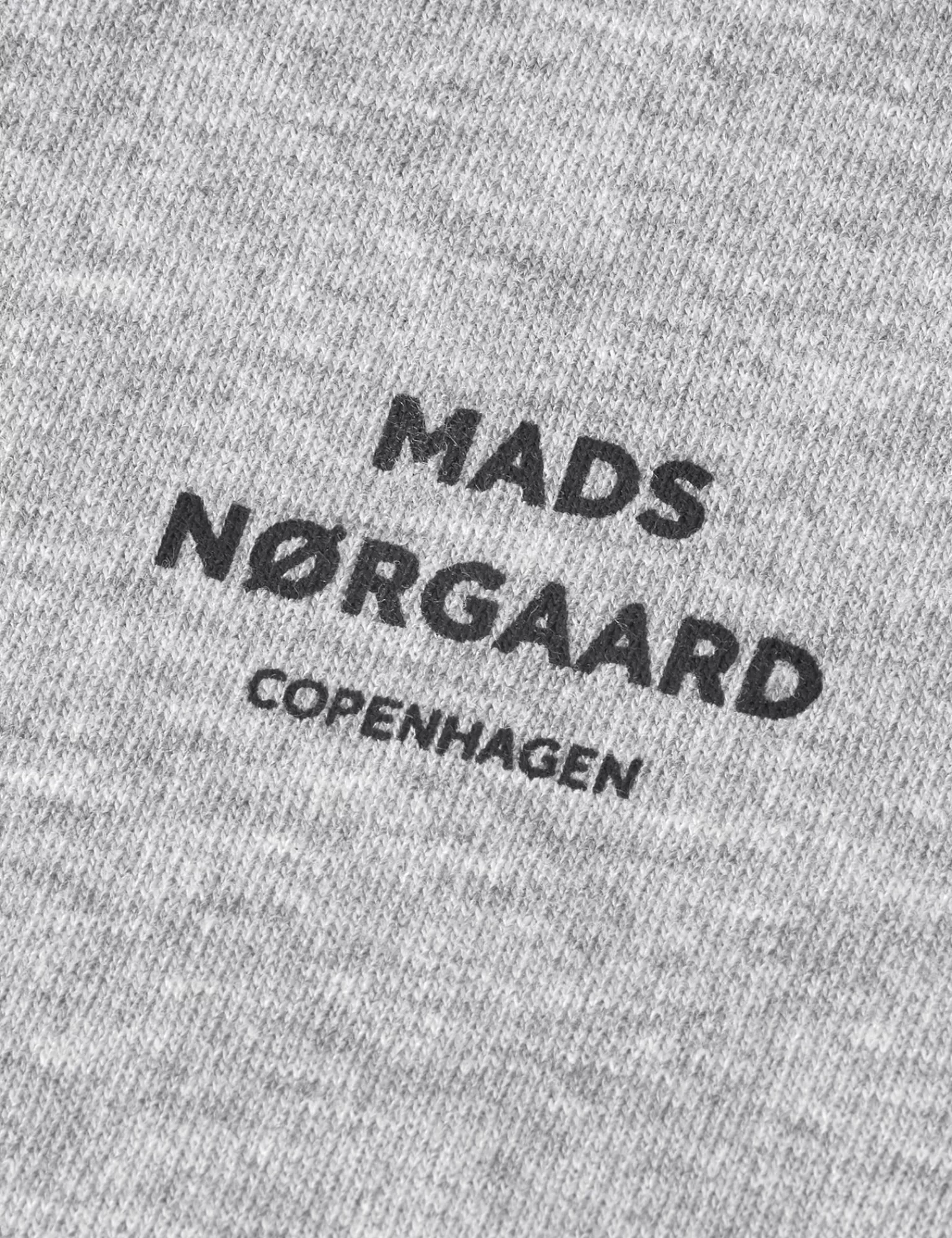 MADS NØRGAARD Standard Crew Logo Sweat