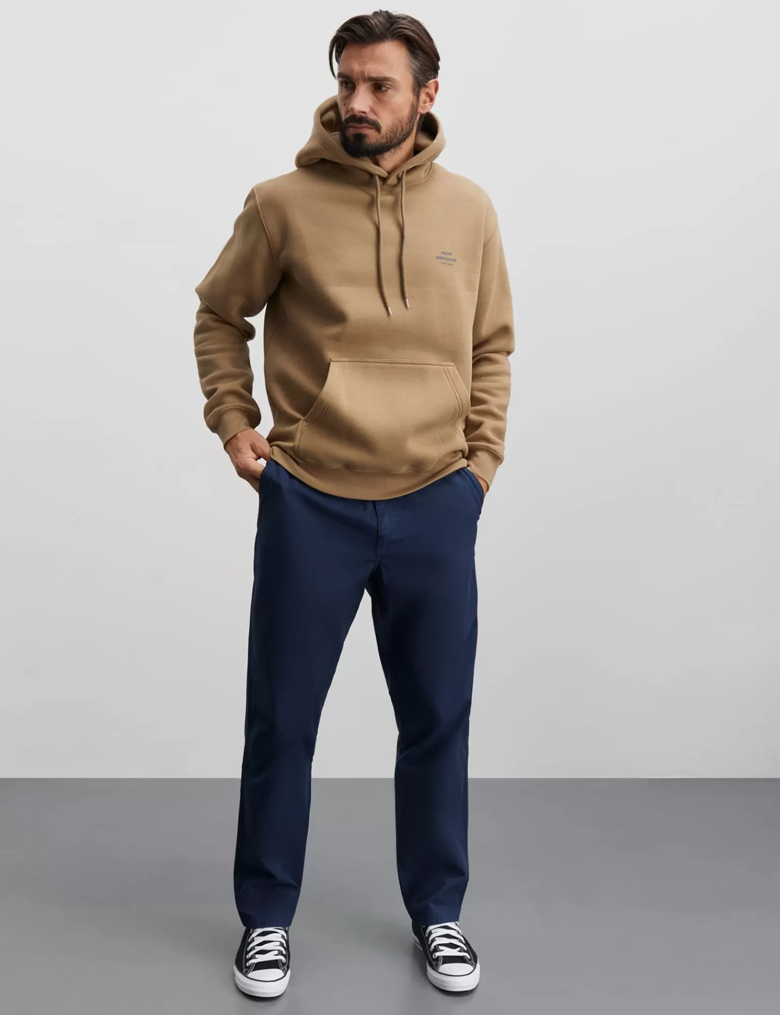 MADS NØRGAARD Standard Hoodie Logo Sweat