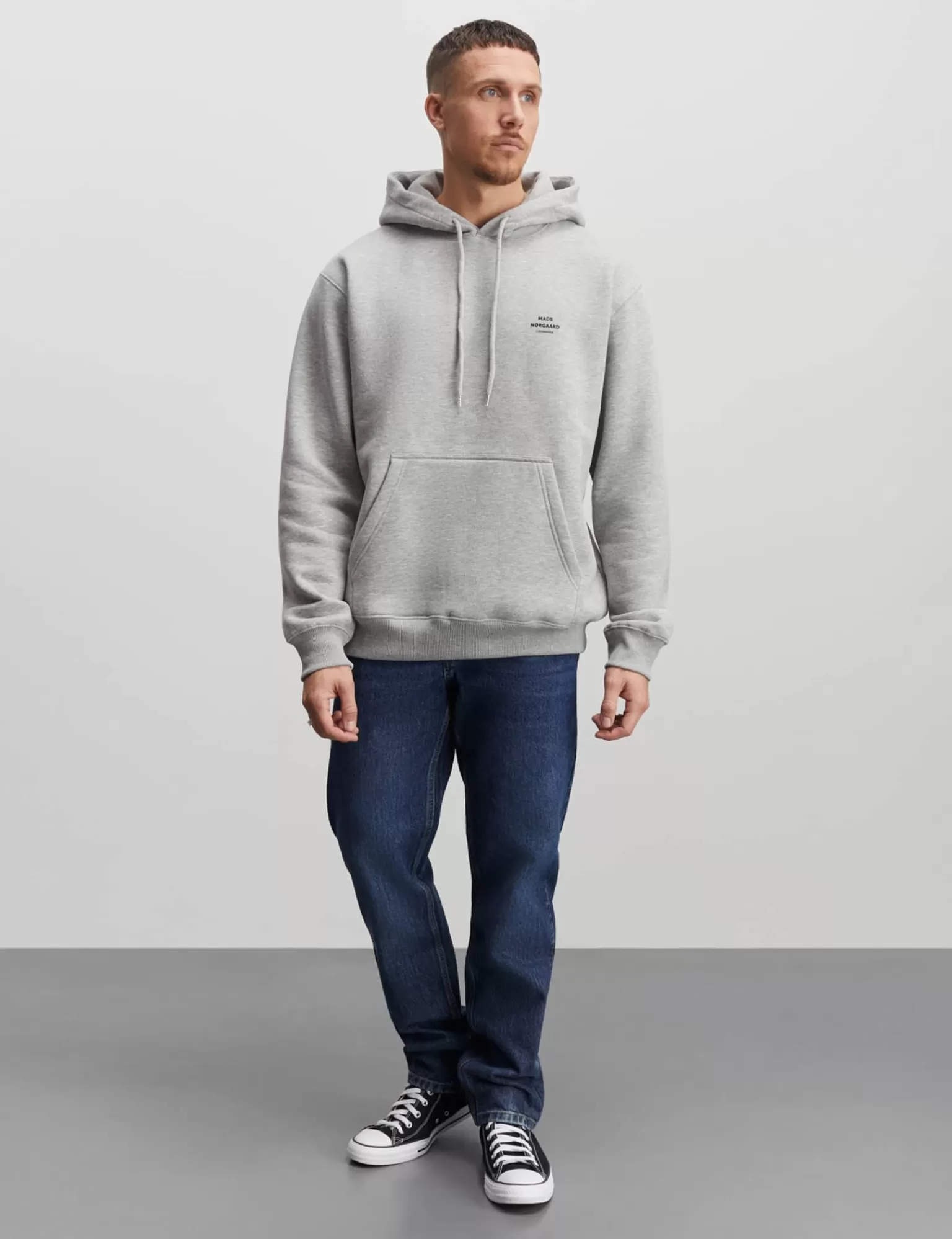 MADS NØRGAARD Standard Hoodie Logo Sweat