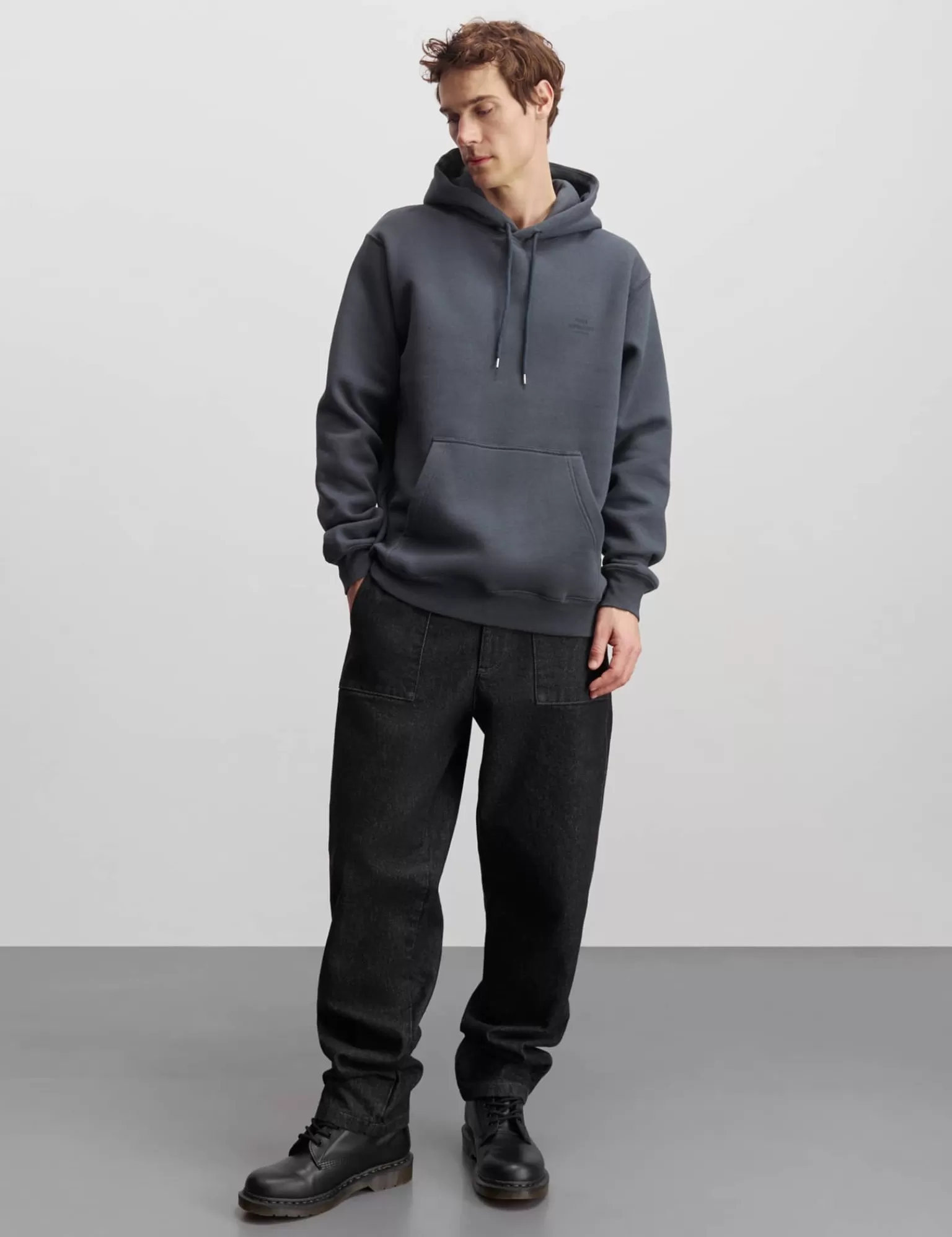 MADS NØRGAARD Standard Hoodie Logo Sweat