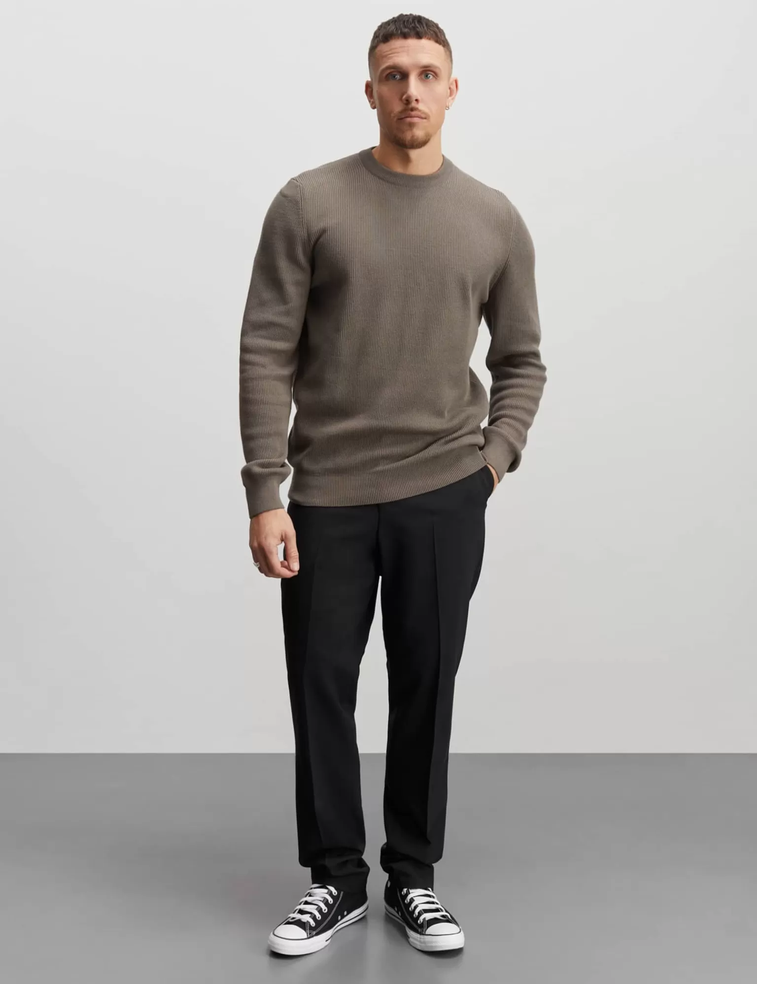 MADS NØRGAARD Tight Cotton Emil Knit