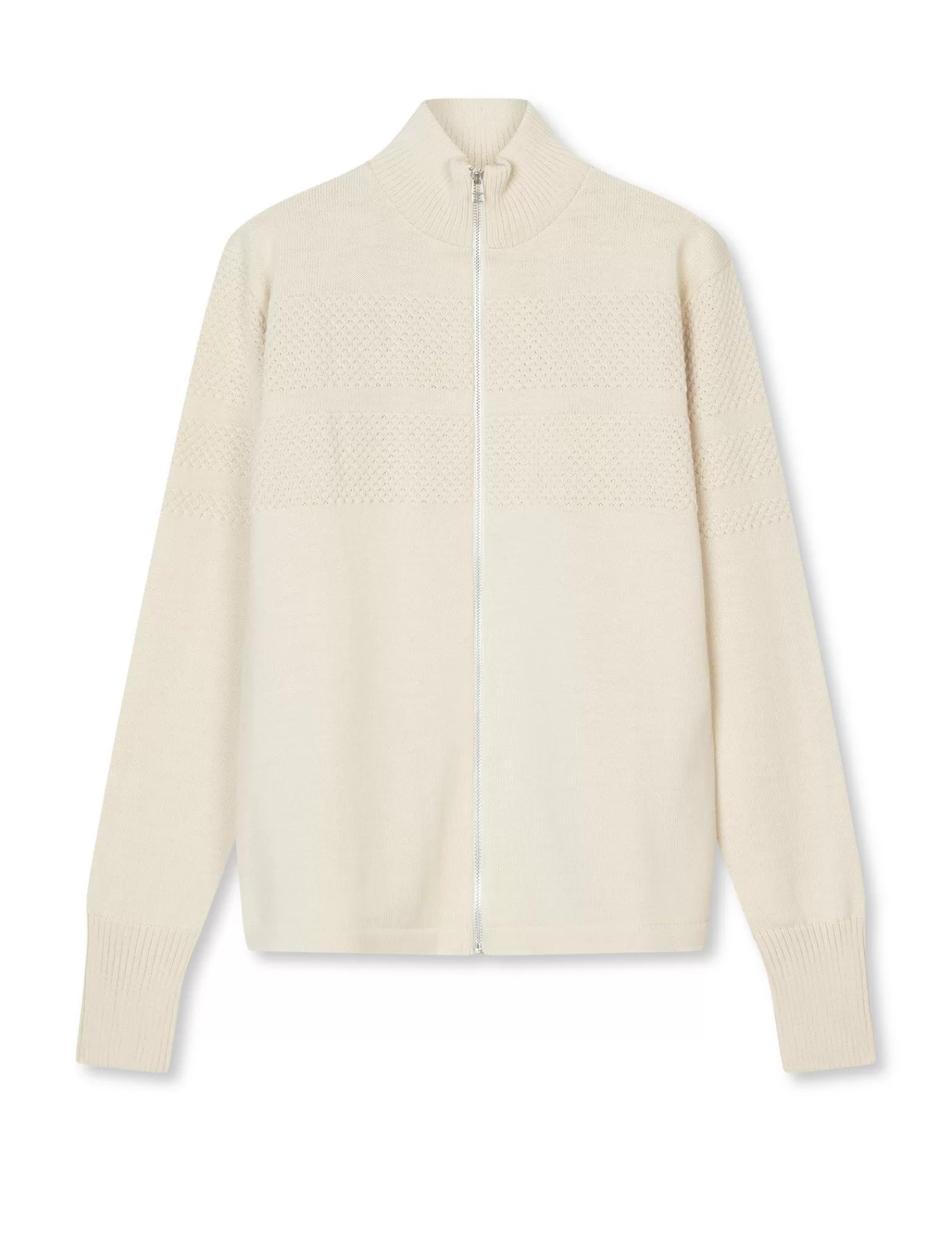 MADS NØRGAARD Wool Klemens Zip Knit